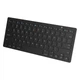 Беспроводная клавиатура для пк ноутбука планшета телефона Bluetooth клавиатура Keyboard X5 Black - изображение 1
