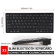 Беспроводная клавиатура для пк ноутбука планшета телефона Bluetooth клавиатура Keyboard X5 Black - изображение 2