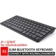 Беспроводная клавиатура для пк ноутбука планшета телефона Bluetooth клавиатура Keyboard X5 Black - изображение 4