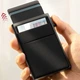 Алюминиевый картхолдер кошелек для карт и денег с защитой RFID Черный (722224687550) - изображение 6