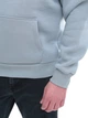 Худі чоловіче блакитне на флісі широке 4902-2 2XL - зображення 8