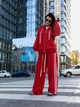Спортивні штани жіночі Alisa Line Sydney XXS-XS Червоні (2500000066672) - зображення 3