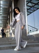 Спортивные штаны женские Alisa Line Sydney M-L Светло-серые (2500000066740) - изображение 5