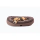 Диван для собак Harley and Cho Donut Soft Touch Brown L 100 х 70 х 21 см - зображення 4