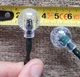 Уличная гирлянда Шарики 1,7см на солнечной батарее 11 метров 60 LED теплый белый - изображение 8