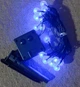 Уличная гирлянда Ретро Шарики 1,7см на солнечной батарее 5 метров 20 LED синий - изображение 3