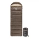 Спальный мешок Naturehike з капюшоном U350S NH20MSD07 (-3°C) правий, коричневий (6927595764312-R) - изображение 1