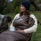 Спальный мешок Naturehike з капюшоном U350S NH20MSD07 (-3°C) правий, коричневий (6927595764312-R) - изображение 4