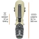 Подзорная труба Bushnell Elite Tactical 8-40х60 FDE. Сітка H322. Picatinny (ET884060H) - изображение 7