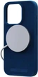 Чохол Njord Suede MagSafe Case для iPhone 15 Pro Синій (NA53SU01) - зображення 9