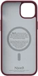 Чехол-накладка Njord Suede MagSafe Case Red для iPhone 15 (NA51SU11) - изображение 11