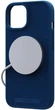 Чехол-накладка Njord Suede MagSafe Case Blue для iPhone 15 (NA51SU01) - изображение 3
