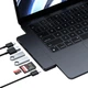 Адаптер Satechi Aluminum USB-C Pro Hub Slim Adapter Midnight (ST-HUCPHSD) - изображение 5