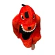 Пижама кигуруми женская Kigurumi Красный Дракон S (140 - 150 см) Красная - изображение 5