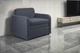 Кресло раскладное мягкое Tobi Sho Юниор-0.7 для детей велюр Magic Dark Grey, 880х800х800 мм - изображение 4