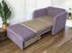 Диван для гостиной Tobi Sho Юниор-1.4 раскладной мягкий велюр Magic Dusty Violet, 1580х800х800 мм - изображение 3