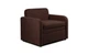 Кресло раскладное мягкое Tobi Sho Юниор-0.7 для детей велюр Magic Dark Brown, 880х800х800 мм - изображение 5