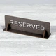 Резерв стола RESERVED 50х200х60мм - изображение 6