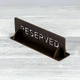 Резерв стола RESERVED 50х200х60мм - изображение 7