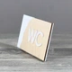Табличка WC 175x100мм Белая - изображение 7