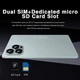 10,1-дюймовий планшет 15pro Android 12 5G Dual SIM, виклик, WIFI SSD, 256 ГБ/8 ГБ сірий - изображение 7