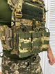 Подсумок MOLLE открытый для трёх магазинов Cordura с креплением Пиксель - изображение 1