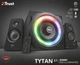 Акустична система/колонки Trust GXT 629 Tytan 2.1 22944 з RGB-підсвіткою Чорний - зображення 6