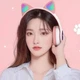 Наушники беспроводные детские Cat VZV 23M с подсветкой Bluetooth с кошачьими ушками. Цвет: розовый - изображение 3