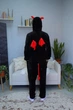 Піжама кігурумі My Kigu для хлопчика Чортеня Черный розмір на зріст 165 - 175 см (102142) - зображення 5