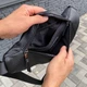 Кожаная мужская сумка нагрудная бананка слинг Grand leather - изображение 6