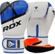 Боксерские перчатки RDX F7 Ego 14 унций (капа в комплекте) Blue (BGR-F7U-14oz) - изображение 1