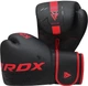 Боксерские перчатки RDX F6 Kara Matte 8 унций (капа в комплекте) Red (BGR-F6MR-8OZ) - изображение 4