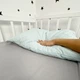 Подушка детская 1-3 года 40х60 см ЕВРО Oh My Kids голубая - изображение 4