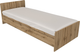 Набір Матрац Delight Зірка 80x190 см + Ліжко DC Fiona 1932х842х600 мм Дуб Тахо (Star_80x190+DC126383) - зображення 5