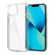 Чохол - накладка TPU+PC Spigen Ultra Hybrid with Magsafe для iPhone 13 transparent - зображення 6