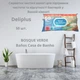 Серветки для чищення Deliplus вологі для підтримки чистоти та відсутності бактерій у Ванній кімнаті 50 шт. BOSQUE VERDE Baños Casa de Banho - зображення 4