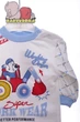 Піжама з довгим рукавом для хлопчика трикотажна Super Wear блакитна 62 см (41807) - зображення 2