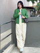 Кардиган женский Uniqlo 623559727 XS Зеленый (1159813538) - изображение 13