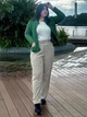 Кардиган женский Uniqlo 623559727 XS Зеленый (1159813538) - изображение 14