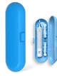 Футляр для электрической зубной щетки Oral B Braun Philips Pecham XIAOMI Универсальный подходит для электрощетки орал б на 2 насадки дорожный кейс на щетку филипс Синий - изображение 1