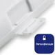Футляр для електричної зубної щітки Oral B Braun Philips Pecham XIAOMI Універсальний підходить для електрощітки орал б на 2 насадки дорожній кейс на щітку філіпс білий - зображення 4