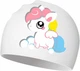 Детская шапочка для плавания Renvo Lima Pony JR OSFM Белая (1SC520-03) - изображение 2