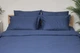 Підковдра Moon&Star Satin Stripe Delfi Blue King Size 220 x 240 см (MS-870000424) - зображення 1