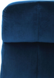 Fotel biurowy OTE Hermes dark blue (OTE-FOT-HERMES-VELVET-DARK BLUE) - obraz 5