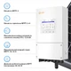 Гібридний інвертор Solis S6-EH1P8K-L-PLUS 8KW 48V 2 MPPT Wi-Fi 220V Однофазний - изображение 3