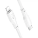 Дата кабель Hoco X93 Force Type-C to Lightning 20W (1m) White - зображення 5