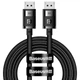 Дата кабель Baseus High Definition DP 8K to DP 8K (3m) (B00633706111-03) Cluster Black - изображение 1