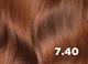 Перманентна фарба для волосся Solfine Natural Color 7.40 мідний пастельний блонд 100 мл (08 147 740) - изображение 1