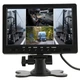 Автомобильный монитор 9" для камеры заднего вида TFT LCD дисплей экран для авто парковочный 2AV PAL NTSC 12V с пультом кронштейном и рамкой подголовника - изображение 2