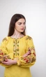 Вишиванка жіноча vishivano4ka 244-1 42 жовта - изображение 2